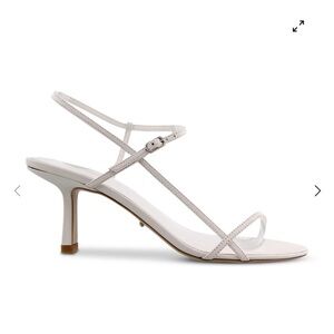 Tony Bianco Caprice white strappy sandal